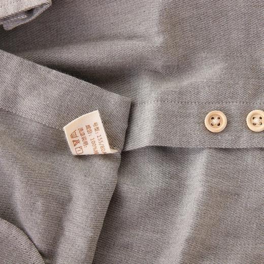 有机棉女式衬衫 100%棉 春秋冬时尚简约 舒适百搭 靓丽女性美 可休闲可商务 素道敦煌天然有机彩棉织造 舒适安全健康 [漳州仓] 商品图4