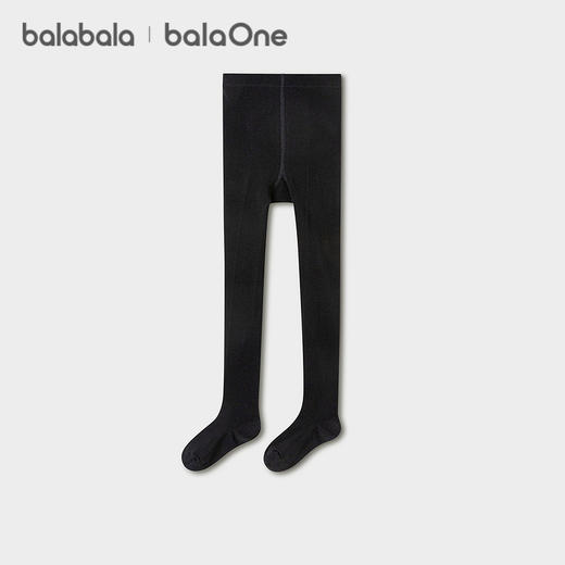 【balaOne】巴拉巴拉儿童连裤袜子宝宝打底裤女童舞蹈袜棉单条装 商品图0
