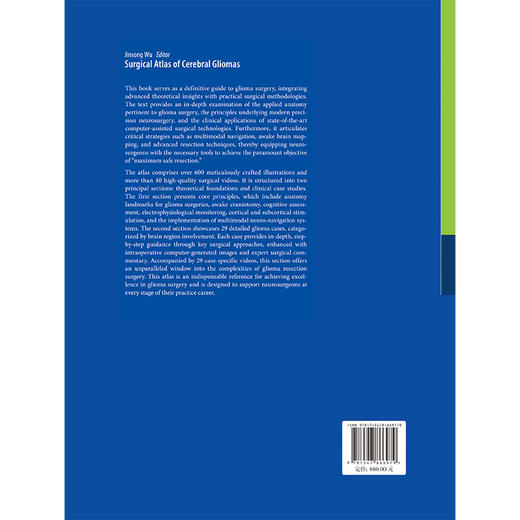 脑胶质瘤手术图谱（英文版）吴劲松 可作为各级神经外科医生开展脑胶质瘤手术的权威指导用书 9787547866979 上海科学技术出版社 商品图2