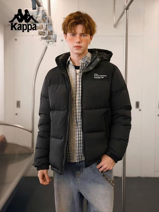 【云粉节】【8折】6楼卡帕Kappa羽绒服男2025新款冬季防风防泼水外套K0F72YY70 商品图5