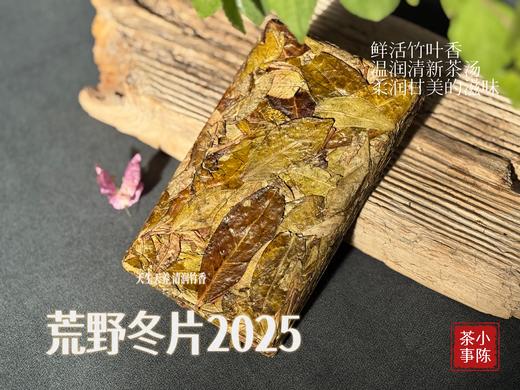 【会员专享】2025荒野冬片《金砖》限时预订，又糯，又稠，又香，又润，每一杯都是荒野白茶天然的恩赐 商品图8
