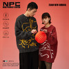 NPC潮牌新年系列线条龙纹圆领毛衣潮流加厚针织衫爆款NP3CSW09 商品缩略图0