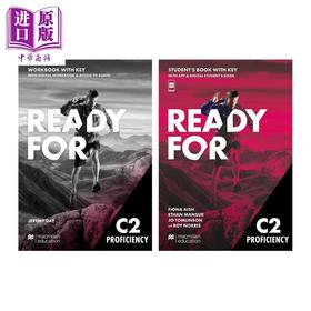 【中商原版】麦克米伦剑桥CPE考试备考学生用书+练习册套装 含答案配电子书Ready for C2 Proficiency Students Book Workbook