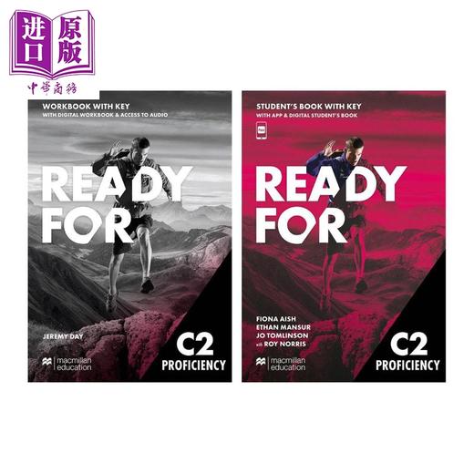 【中商原版】麦克米伦剑桥CPE考试备考学生用书+练习册套装 含答案配电子书Ready for C2 Proficiency Students Book Workbook 商品图0