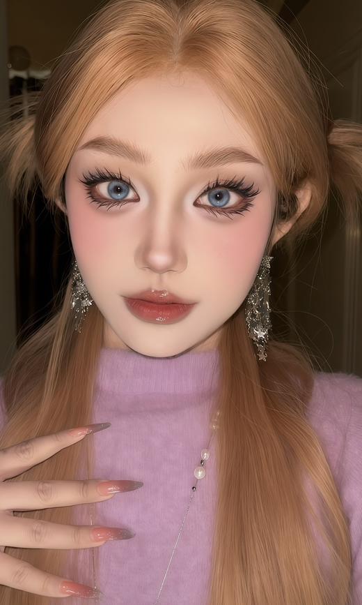 LOOKYOO日抛 五片 赛博天使 直径14.0mm着色13.0mm 商品图2