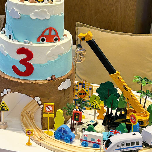 轨道高铁蛋糕 商品图2