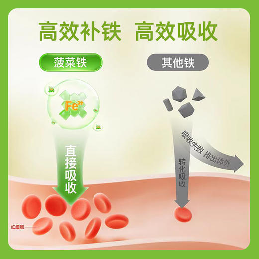 乐哺铁 菠菜复合饮品（铁）10ml *20/盒 商品图3