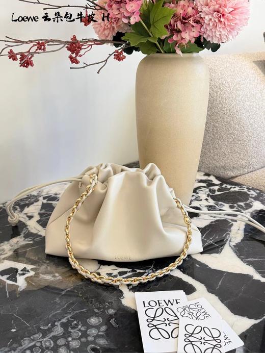 D120415年度真香包时尚慵懒感褶皱设计可拆卸可调节肩带云朵包 商品图4