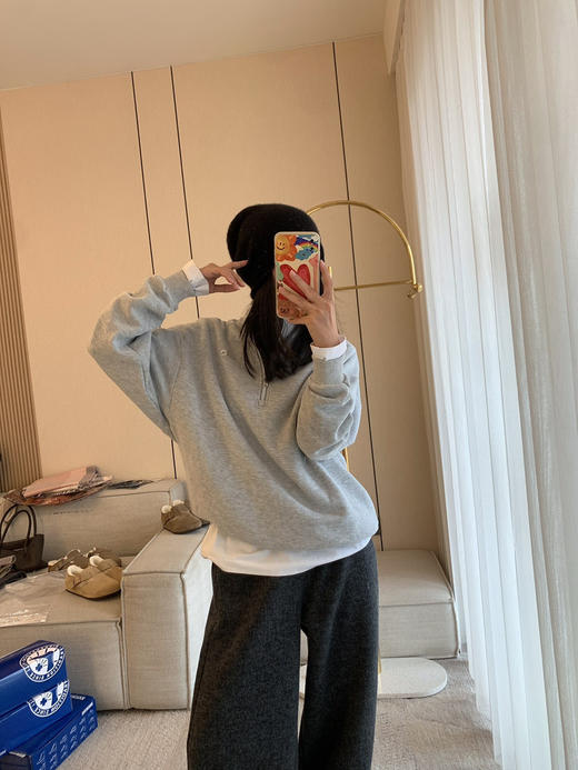 124-1 alo半拉链加绒卫衣 售完无补 仅此一批 商品图6