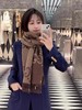 【双12特惠】【送礼盒礼袋】Gucci古驰爆款围巾披肩WU-H双面围巾 羊毛羊绒 流苏款 红色 奶茶色 紫色 棕色 商品缩略图9