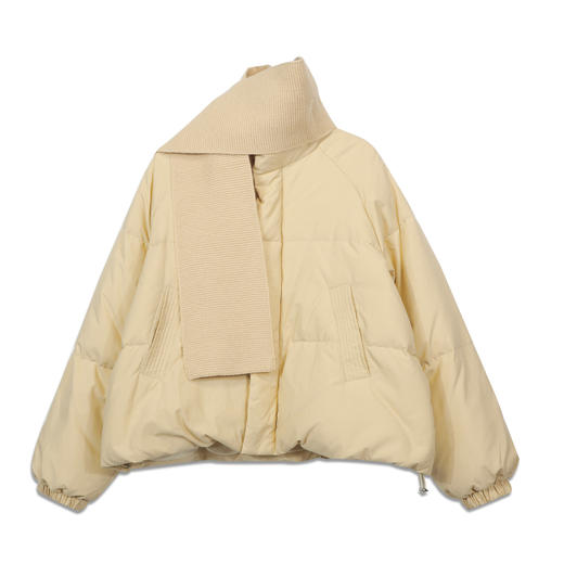 韩版舒适百搭羽绒服配围巾-纪念日百货门店同款167294928 商品图4