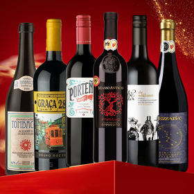 【口碑王炸干红6支装】99分玛索 / 99分星语星愿 / 野生西拉赤霞珠 / 电车珍藏 / 港湾马贝 / 桐巴克