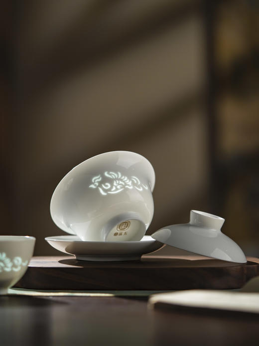 【12月新人专享】素玲珑盖碗茶具套组 商品图6