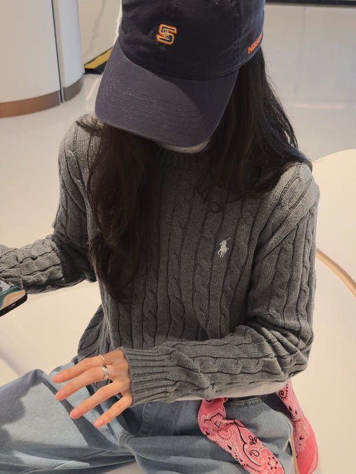 外贸原单RL经典拧花针织毛衣 商品图11