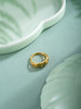 子佩集【竹福安好】银S925戒指【JZ07290】镀金竹节青玉古法银2511 商品缩略图1