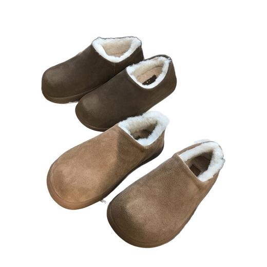 款式经典实穿！2025小土豆雪地靴加绒羊毛牛皮真皮短靴！ 商品图4