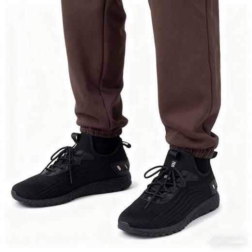 冬季加绒【可泡水！持久型真防水】量橙黑武士防水运动鞋 商品图9