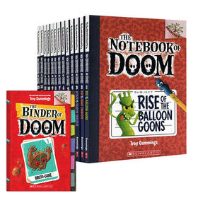【中商原版】学乐大树系列毁灭笔记01-13+第二季01 共14册 Scholastic Branches英文原版 The Notebook of Doom 怪物笔记 童书