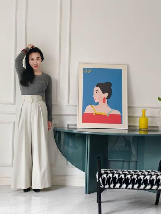 圆领羊绒衫-揽星河 商品图7