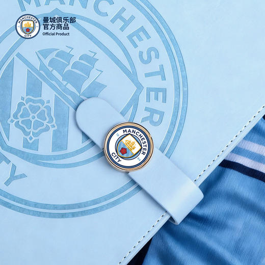 【官方正版】曼城俱乐部 | 队徽活页笔记本球迷文具本周边 商品图4