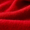 PURE TOUCH围巾25秋冬新款绵羊毛马海毛混纺红围巾200CM*32CM 商品缩略图2