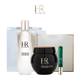 【超值抗老三合一套装】  HR赫莲娜【新版50px】黑绷带晚霜50ml+赫莲娜小露珠200ml+赫莲娜悦活强韧青春眼部精华乳15ml/支 含礼盒礼袋 新期效