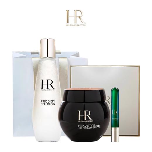 【超值抗老三合一套装】  HR赫莲娜【新版50px】黑绷带晚霜50ml+赫莲娜小露珠200ml+赫莲娜悦活强韧青春眼部精华乳15ml/支 含礼盒礼袋 新期效 商品图0