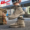 回力2025男士马丁靴冬季加绒高帮工装靴户外登山鞋英伦风大黄靴男 商品缩略图5