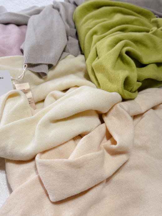 Marland100%澳支羊毛衫堆堆领 商品图4