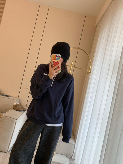 124-1 alo半拉链加绒卫衣 售完无补 仅此一批 商品图11