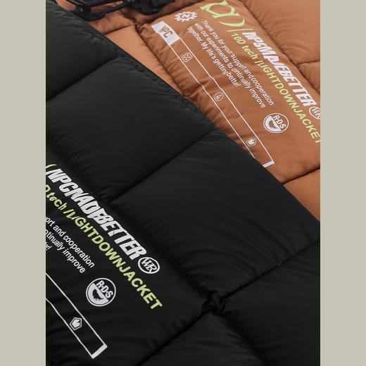 NPC潮牌10D小泡芙斜挎包男女同款轻盈男士运动户外潮流NP39BA15 商品图3