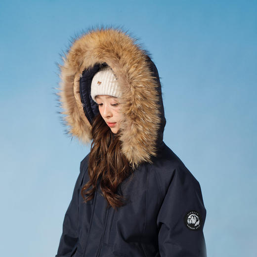 连帽狐狸毛领羽绒派克服外套-纪念日百货门店同款168097539 商品图1