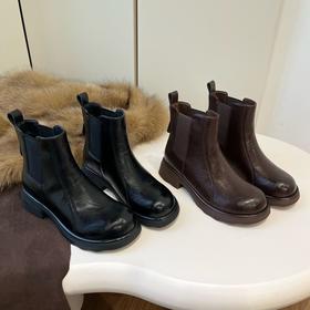 必入款‼️小个子必备✨【JEHURFIE纪华菲复古英伦风切尔西靴】巨软！巨好穿！直接闭眼入AB25566