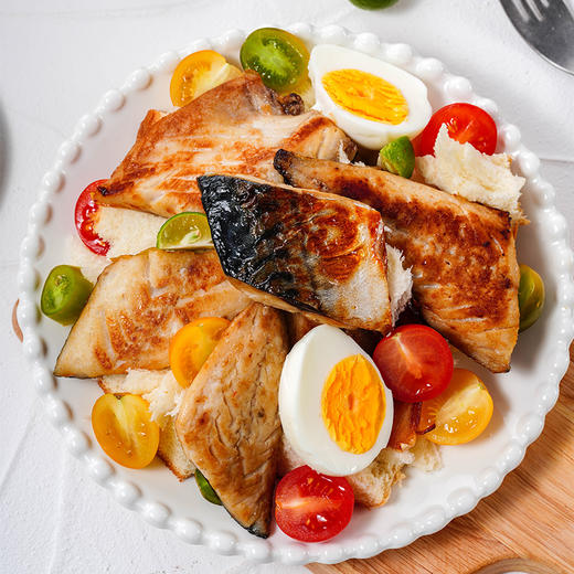 【口感丰富】深海日记 挪威青花鱼柳 1000g/袋 带皮鱼柳肉质细腻 商品图5