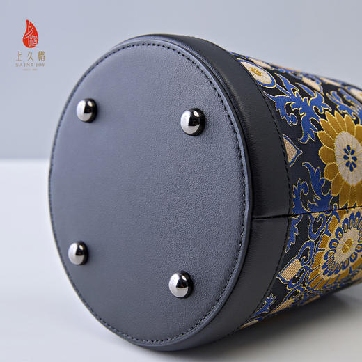 SAINTJOY/上久楷  宋锦拎包 大小团花纹花卉锦 XB3B015208003（不含礼盒包装 商品图7