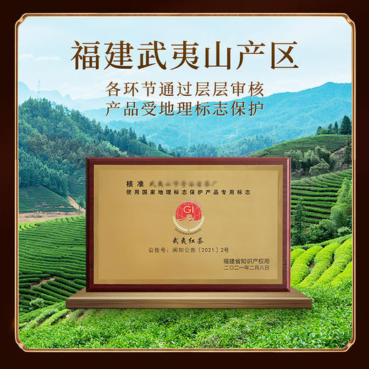 【红禧骏眉礼盒】皇叙特级金骏眉蜜香红茶武夷山茶叶礼盒装高端送礼净含量250g 商品图3