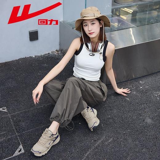 回力登山鞋女鞋秋季透气网面户外徒步鞋女款软底减震运动休闲鞋女 商品图7