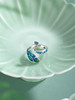 子佩集【瑶华灵雀】银S990戒指【Q037】孔雀珐琅彩2511 商品缩略图6