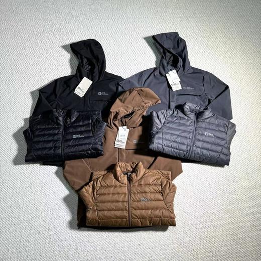 D120424男士600蓬羽绒服三合一冲锋衣可拆卸轻薄羽绒内胆外穿外套 商品图0