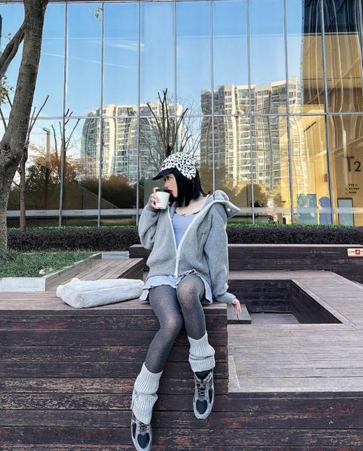 Canada Goose大鹅女款带帽羊毛插肩抓绒外套（MT） 商品图7