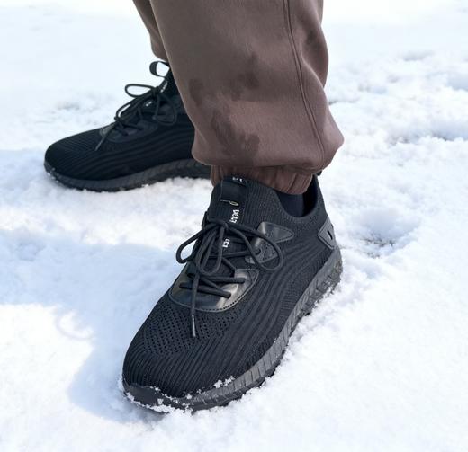 冬季加绒【可泡水！持久型真防水】量橙黑武士防水运动鞋 商品图6