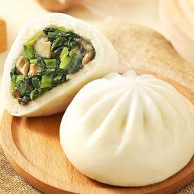 【快手早餐】非即食 正弘面道香菇青菜包800g/多肉花卷 奶香椰肉风味700g 袋装