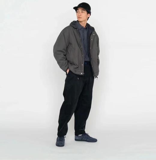 D120426男女排扣立领夹克外套紫标双面穿抓绒夹克 商品图5