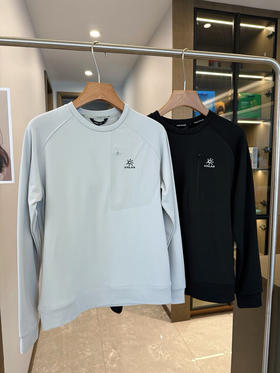 原单正品 KAILAS凯乐石圆领长袖保暖抓绒衣，颜色：玄青黑  影淡绿
尺码：S-2XL
原价980