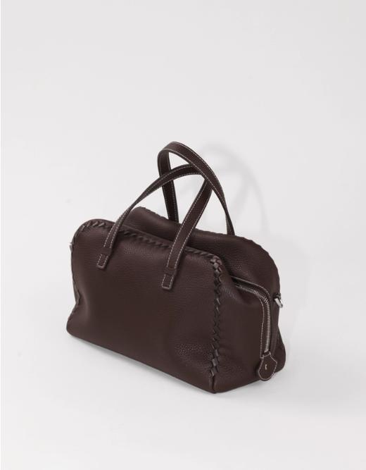 the pleasure molecule 手工编织牛皮波士顿包 商品图0