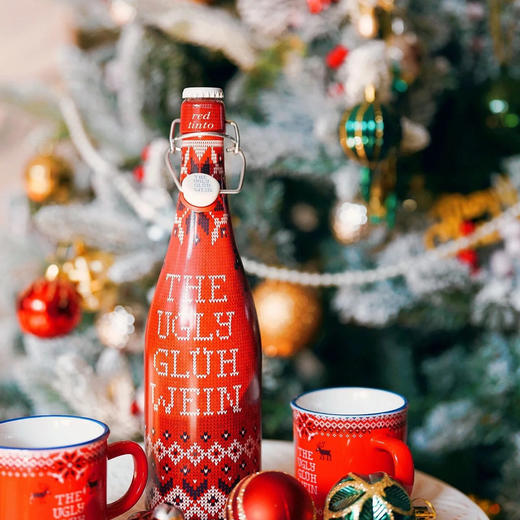 「冬季必备 送杯子」小丑派对圣诞热红酒750ml 西班牙原装进口 丹魄葡萄酒酿造 全称工艺不掺水 微波炉加热30秒即可 尽享地道欧洲风味 新版礼盒装 送礼袋+陶瓷杯+开瓶器 商品图5