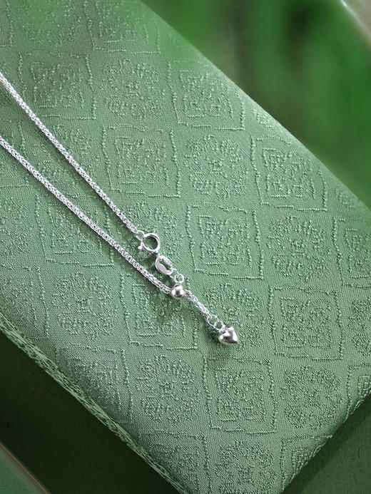 子佩集【慈心笑颜】银S925套链【TL016431】白玉髓笑面佛02511 商品图5