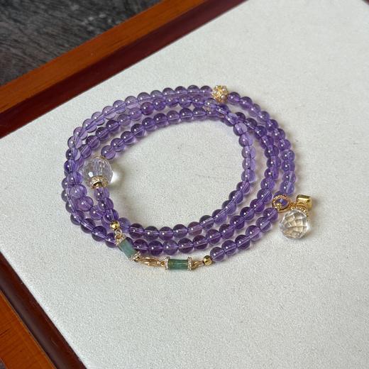 ²【安然水晶】多圈手串项链两用系列-LS-442（48小时鉴赏期） HM02-CRMM-ARSJ 商品图1