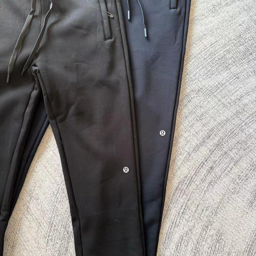 D120406加绒加厚休闲运动卫裤2025年秋季新款男女同款休闲直筒裤 商品图7