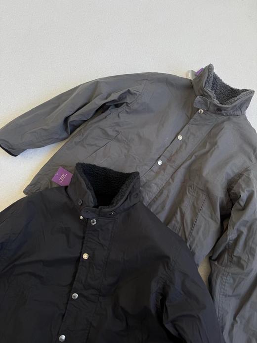 D120426男女排扣立领夹克外套紫标双面穿抓绒夹克 商品图2